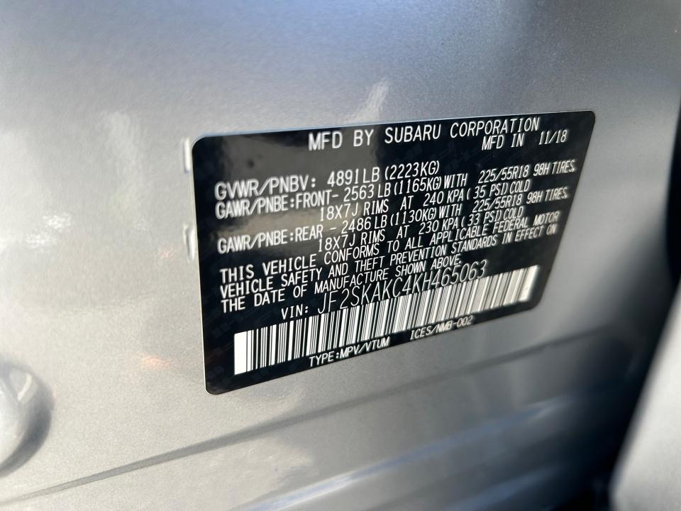 2019 Subaru Forester Sport