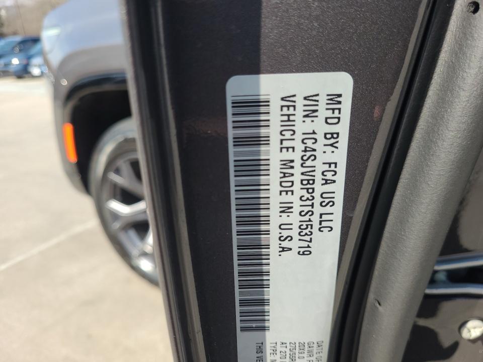 2026 Jeep Grand Wagoneer GRAND WAGONEER LIMITED ALTITUDE 4X4