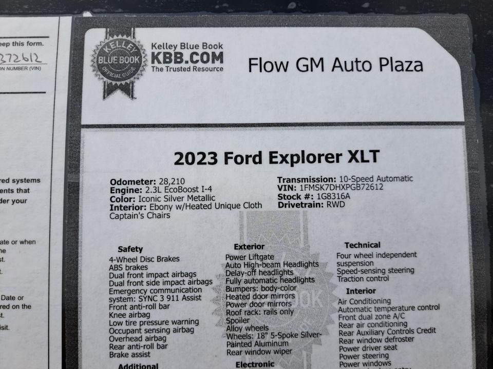 2023 Ford Explorer XLT