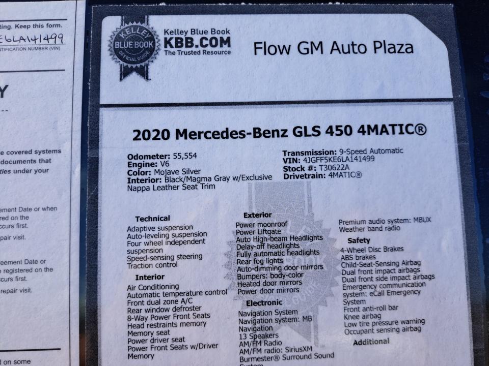 2020 Mercedes-Benz GLS 450 GLS 450