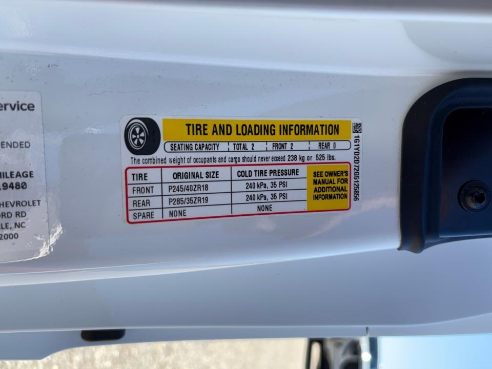 2016 Chevrolet Corvette 2LT